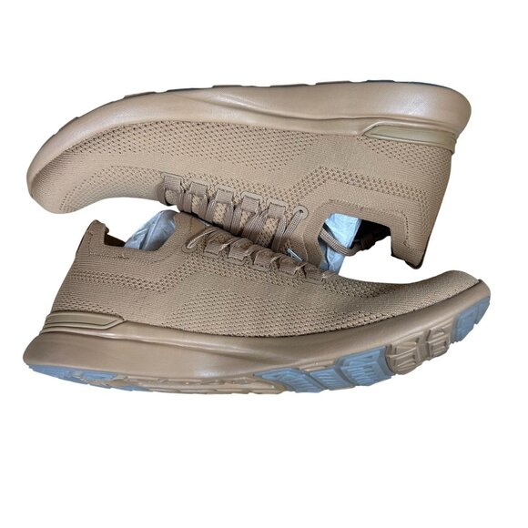APL TechLoom Breeze Running Sneakers Men's Size 10.5 in Tan New With Box! - Picture 8 of 9